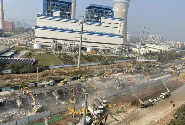 通行近30年的立交橋，拆除！再見！龐莊立交橋！